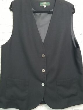 Orvis mens 3 button vest size Xlarge care  tags removed fully lined.  EUC